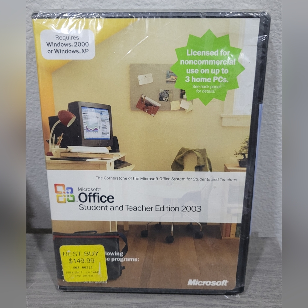 Microsoft Office Student and Teacher Edition 2003